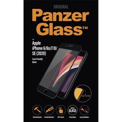 PanzerGlass Case Friendly for Apple iPhone SE 20/SE 22/8/7/6s/6, black, rozbalený, záruka 24 mesiacov