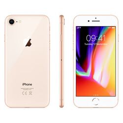 Apple iPhone 8, 256GB, zlatá, Trieda C - použité, záruka 12 mesiacov