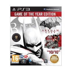 Batman: Arkham City (Game of the Year Edition) [PS3] - BAZÁR (použitý tovar) na pgs.sk