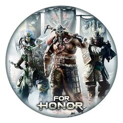 For Honor Mousepad - Factions in shape na pgs.sk