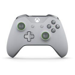 Microsoft Xbox One S Wireless Controller, grey/green - BAZÁR (použitý tovar) na pgs.sk