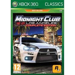 Midnight Club: Los Angeles (Complete Edition) [XBOX 360] - BAZÁR (použitý tovar) na pgs.sk