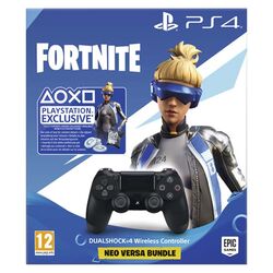 Sony DualShock 4 Wireless Controller v2, jet black (Fortnite 500 V Bucks Neo Versa Bundle) na pgs.sk