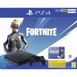 Sony PlayStation 4 Slim 500GB, jet black (Fortnite Bundle) - OPENBOX (Rozbalený tovar s plnou zárukou) na pgs.sk