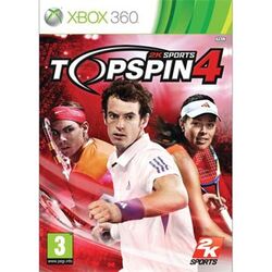 Top Spin 4 - XBOX 360- BAZÁR (použitý tovar) na pgs.sk