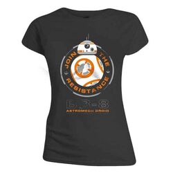 Tričko Star Wars VII BB-8 Droid Women Anthracite M na pgs.sk