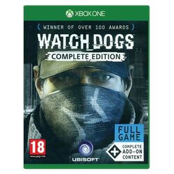 Watch_Dogs CZ (Complete Edition) [XBOX ONE] - BAZÁR (použitý tovar)