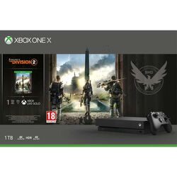 Xbox One X 1TB + Tom Clancy’s The Division 2 CZ na pgs.sk